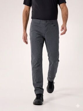 159 ARC’TERYX Men's Slim Fit Straight Leg A2B Commuter Pant - Grey, Sz 32